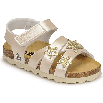 Schuhe Mädchen Sandalen / Sandaletten Citrouille et Compagnie OKILIA Gold