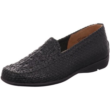 Schuhe Damen Slipper Waldläufer Slipper 431031-100-002 Schwarz