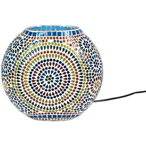 Home Tischlampen Signes Grimalt Mosaiklampe Multicolor