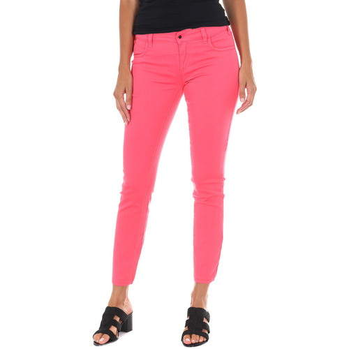 Kleidung Damen Straight Leg Jeans Met 10DBF0525-G291-0008 Rosa