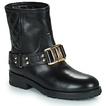 Schuhe Damen Low Boots Love Moschino JA21224G0D Schwarz