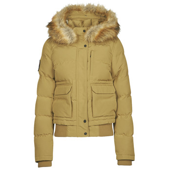 Kleidung Damen Daunenjacken Superdry EVEREST BOMBER Braun