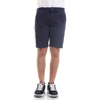 Kleidung Herren Shorts / Bermudas 40weft SERGENTBE 6011 Kurze hose Mann Blau Blau