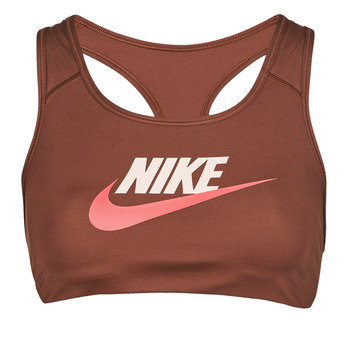 Kleidung Damen Sport BHs Nike W NK DF SWSH CB FUTURA GX BRA Braun