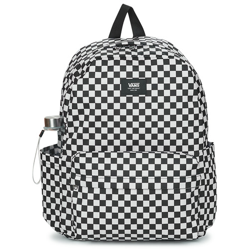 Taschen Rucksäcke Vans OLD SKOOL CHECK BACKPACK Schwarz / Weiss