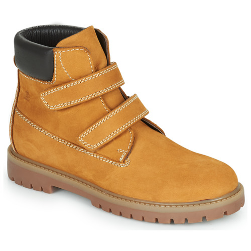 Schuhe Jungen Boots Citrouille et Compagnie PAXA Camel