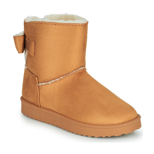 Schuhe Mädchen Boots Citrouille et Compagnie NOCHO Camel