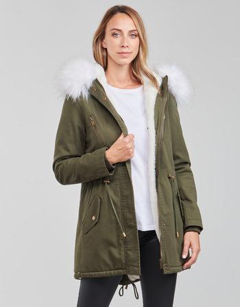 Kleidung Damen Parkas Yurban PEDRO Kaki