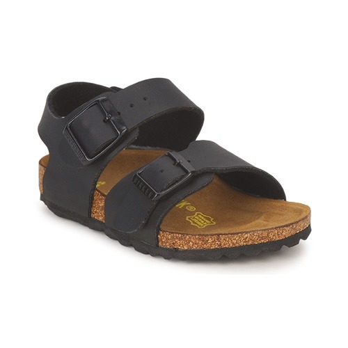 Schuhe Jungen Sandalen / Sandaletten Birkenstock NEW YORK Schwarz