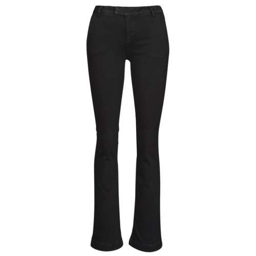 Kleidung Damen Bootcut Jeans Liu Jo FLARE REG.WAIST Schwarz