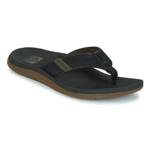 Schuhe Herren Zehensandalen Reef Reef Santa Ana Schwarz