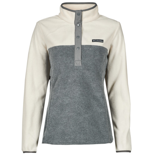 Kleidung Damen Fleecepullover Columbia Benton Springs 1/2 Snap Pullover Grau