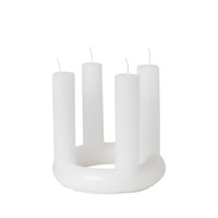 Home Kerzen / Diffusoren Broste Copenhagen LUCILLE Weiss