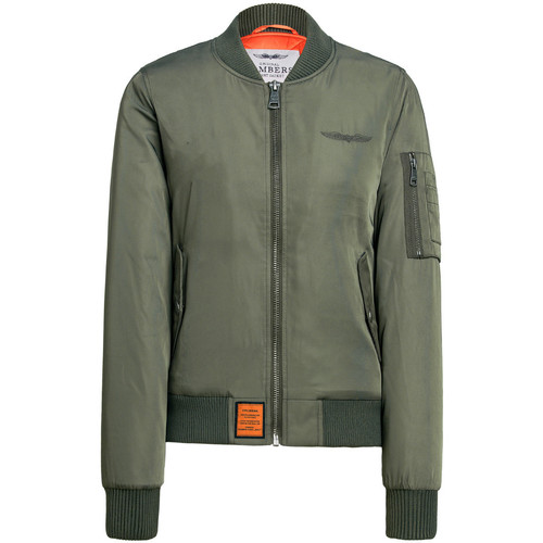 Kleidung Damen Jacken Bombers Original Original Grün