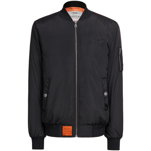 Kleidung Herren Jacken Bombers Original Max Schwarz