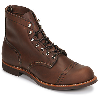 Schuhe Herren Boots Red Wing IRON RANGER Braun