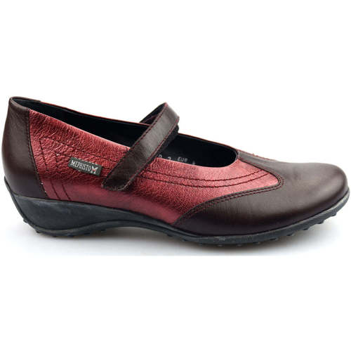 Schuhe Damen Ballerinas Mephisto Leidina Rot