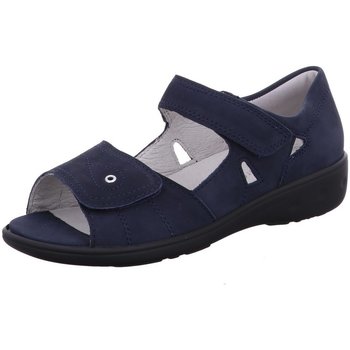 Schuhe Damen Sandalen / Sandaletten Waldläufer Sandaletten DENVER 684021-191/217 217 Blau