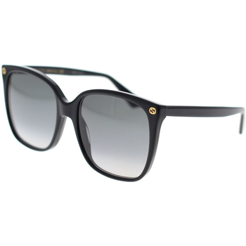 Uhren & Schmuck Damen Sonnenbrillen Gucci -Sonnenbrille GG0022S 001 Schwarz