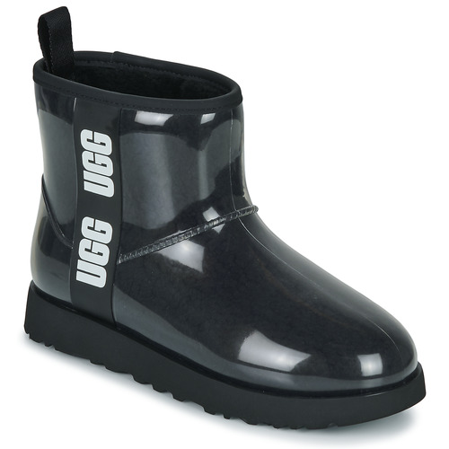 Schuhe Damen Boots UGG W CLASSIC CLEAR MINI Schwarz