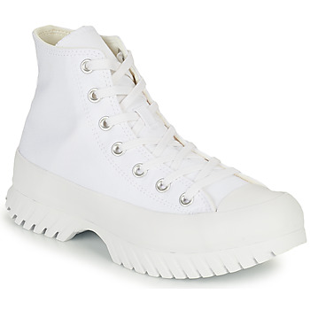 Schuhe Damen Sneaker High Converse Chuck Taylor All Star Lugged 2.0 Foundational Canvas Weiss