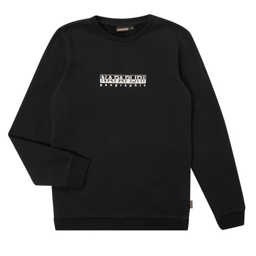 Kleidung Jungen Sweatshirts Napapijri B-BOX C Schwarz