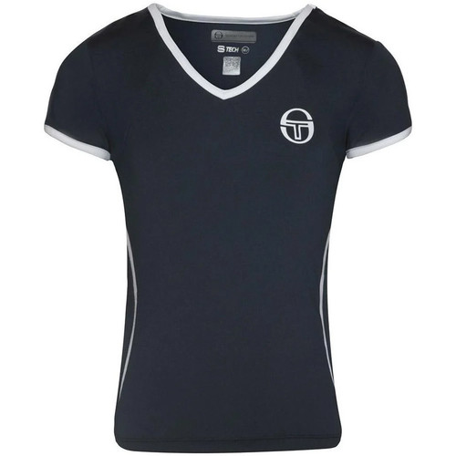 Kleidung Mädchen T-Shirts & Poloshirts Sergio Tacchini 36881-002 Blau