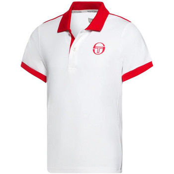 Kleidung Jungen T-Shirts & Poloshirts Sergio Tacchini 36849-008 Weiss