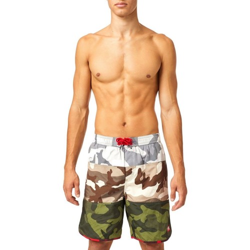 Kleidung Herren Badeanzug /Badeshorts Diesel A03888 0PCAG - BMBX-VAYBAY-CAMOU-E5878 Grün