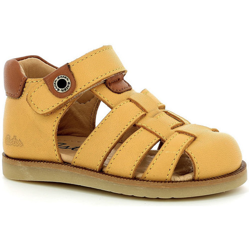 Schuhe Jungen Sandalen / Sandaletten Aster Nitrop Gelb