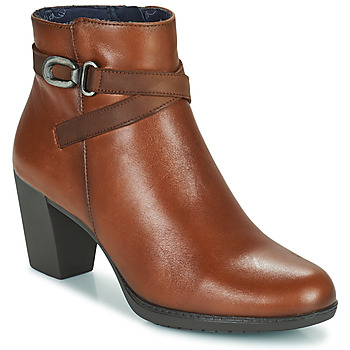 Schuhe Damen Low Boots Dorking EVELYN Braun