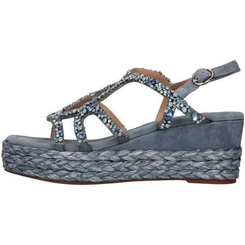 Schuhe Damen Sandalen / Sandaletten ALMA EN PENA V22314 Blau