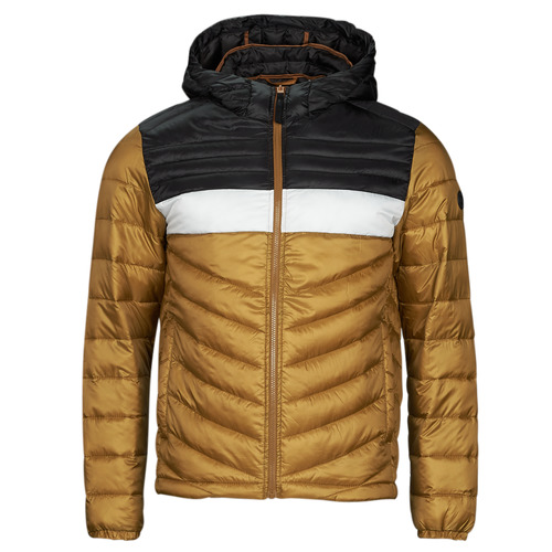 Kleidung Herren Daunenjacken Jack & Jones JJEHERO PUFFER HOOD Cognac