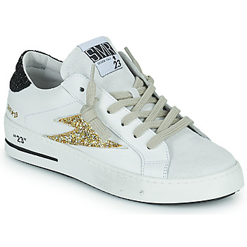 Schuhe Damen Sneaker Low Semerdjian MAYA Weiss / Beige / Gold