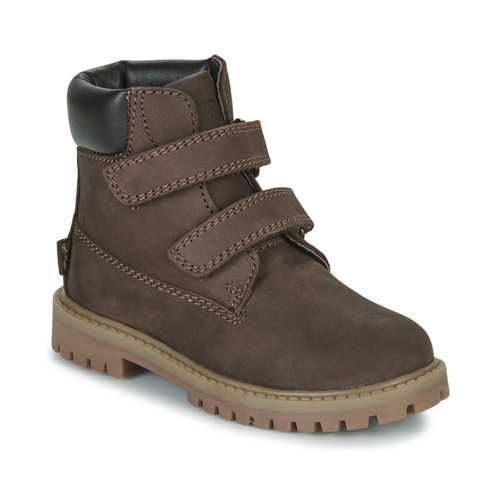 Schuhe Jungen Boots Citrouille et Compagnie PAXA Braun