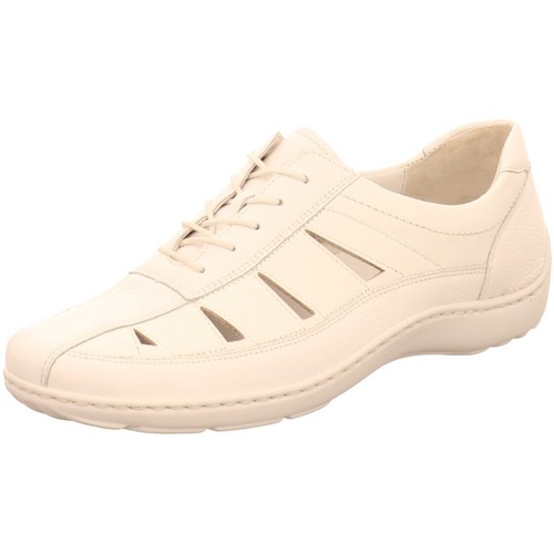 Schuhe Damen Derby-Schuhe & Richelieu Waldläufer Schnuerschuhe 496020-244-150 Weiss