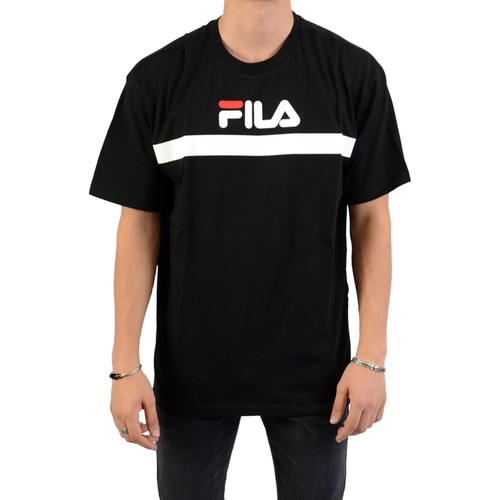 Kleidung Herren T-Shirts Fila 134619 Schwarz