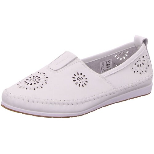 Schuhe Damen Slipper Scandi Slipper 220-8098-L1 Weiss