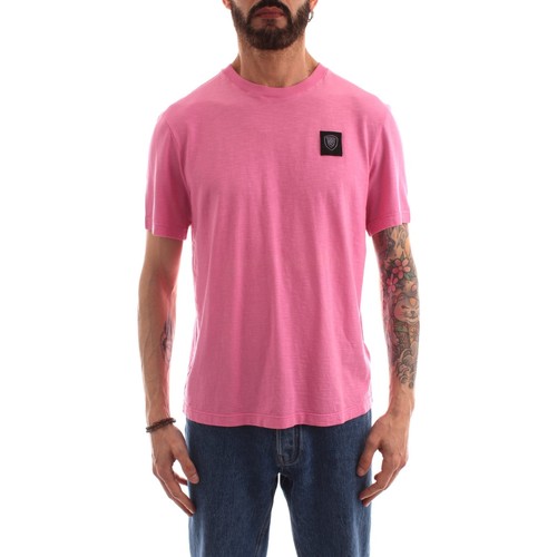 Kleidung Herren T-Shirts Blauer 22SBLUH02151006206 Rosa