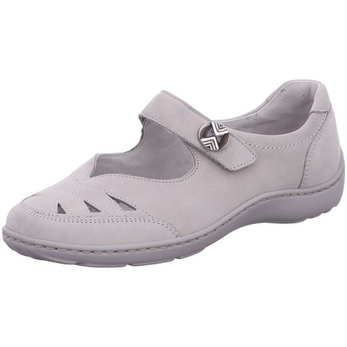 Schuhe Damen Slipper Waldläufer Slipper 496309191/070 070 Grau