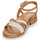 Schuhe Damen Sandalen / Sandaletten JB Martin ABSOLUE Camel