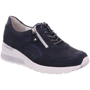 Schuhe Damen Derby-Schuhe & Richelieu Waldläufer Schnuerschuhe DENVER BUTHAN CHICAGO 939011-302/845 Blau