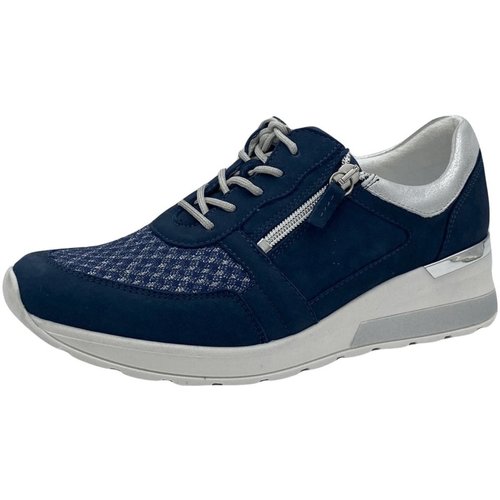 Schuhe Damen Derby-Schuhe & Richelieu Waldläufer Schnuerschuhe DENVER CLARASTRICK BUFA 939H01-513/693 693 Blau