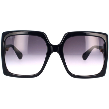 Uhren & Schmuck Damen Sonnenbrillen Gucci Sonnenbrille GG0876S 001 Schwarz