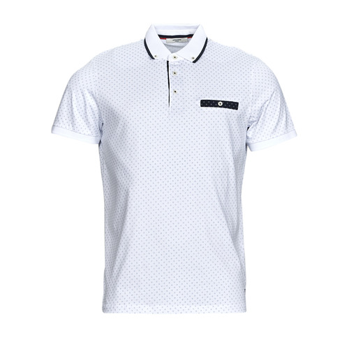 Kleidung Herren Polohemden Jack & Jones JPRBLABOYER Weiss