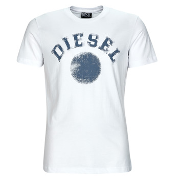 Kleidung Herren T-Shirts Diesel T-DIEGOR-K56 Weiss / Blau