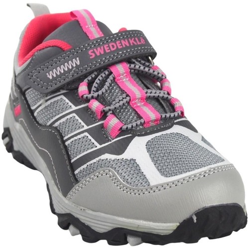 Schuhe Mädchen Multisportschuhe Sweden Kle Mädchenstiefelette SWEDEN  222822 grau Grau