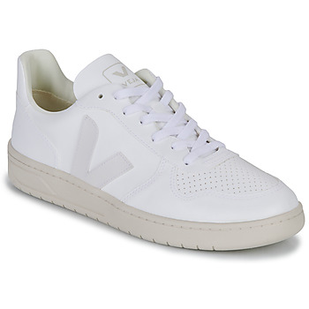 Schuhe Sneaker Low Veja V-10 Weiss