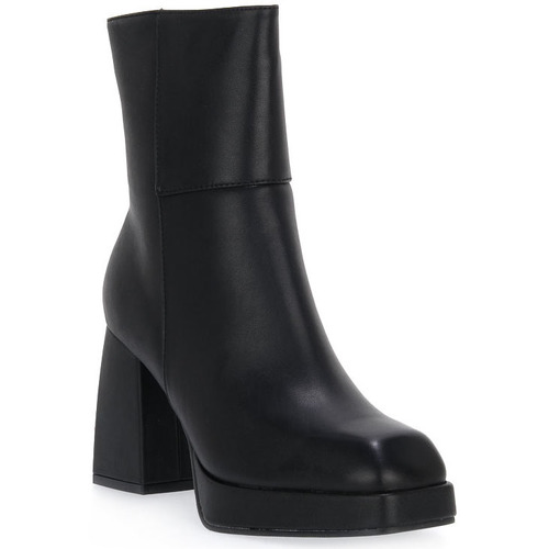 Schuhe Damen Ankle Boots Keys BLACK Schwarz