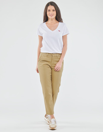 Kleidung Damen Chinohosen Levi's ESSENTIAL CHINO Beige